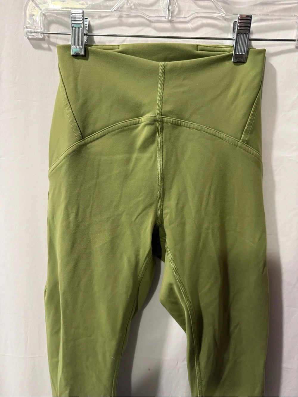 lululemon athletica Olive Green High-Waist Leggings
